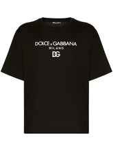 logo embroidered cotton T-shirt